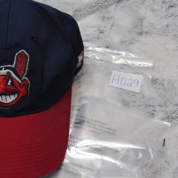 CLEVELAND INDIANS Vintage Team MLB ‘Chief Wahoo’ Adjustable Adult Men Cap Hat G - Picture 14 of 14